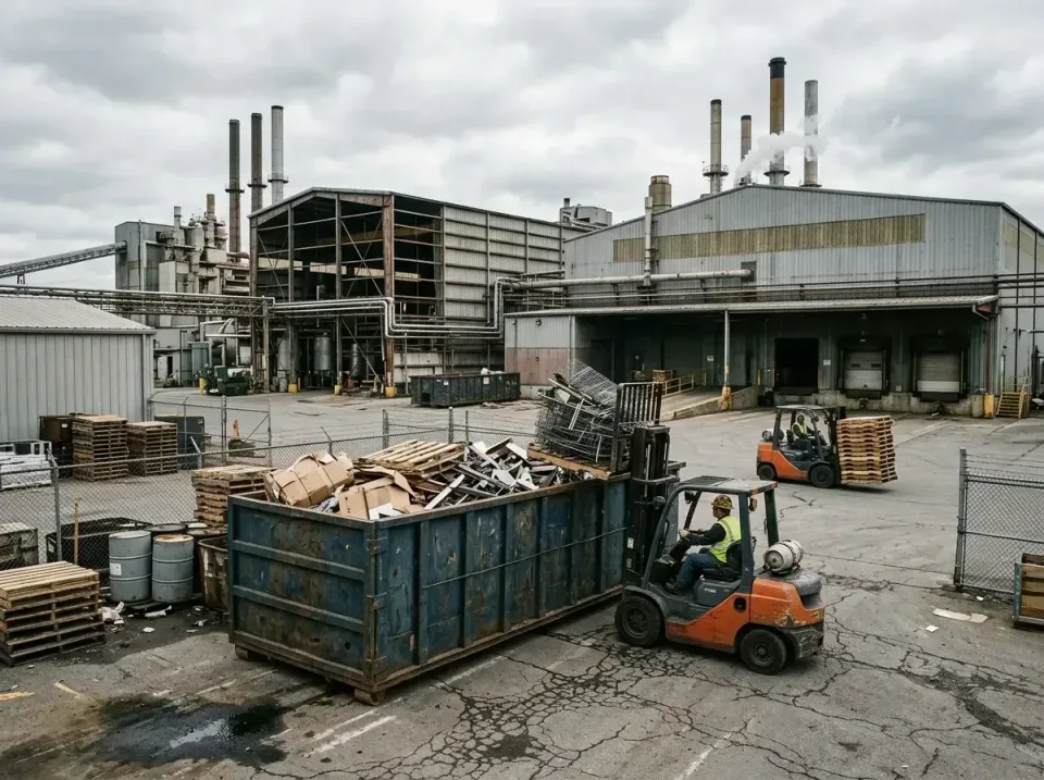 industrial-factory-scrap-conta-003 — frequently asked questions, Cheap Roll-off Dumpster Rentals in Connellsville, PA